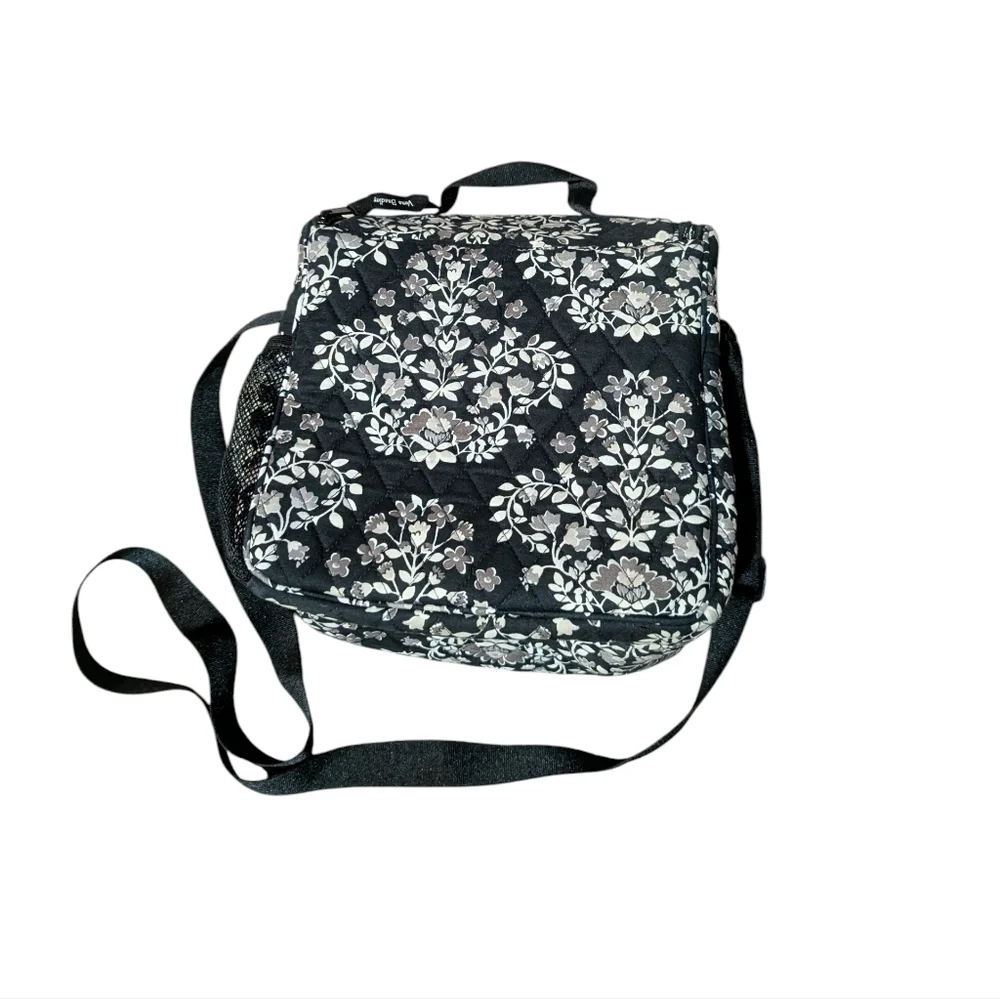 Vera Bradley Black and White Floral Backpack - Picture 2 of 6
